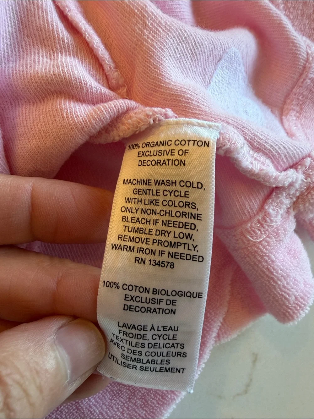 Lilly Pulitzer Pink Hooded Terry Girls' Swim Coverup Organic Cotton / 4T